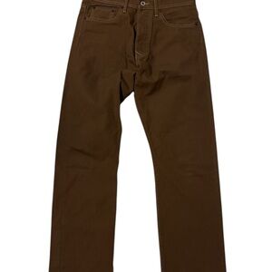 Women's Straight-Leg Jeans in Rich Brown